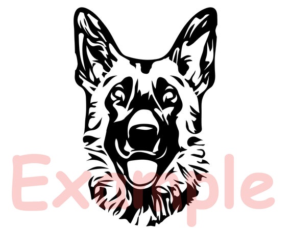 Download German Shepherd Usa Flag Glasses Paw Silhouette Svg Cutting Etsy