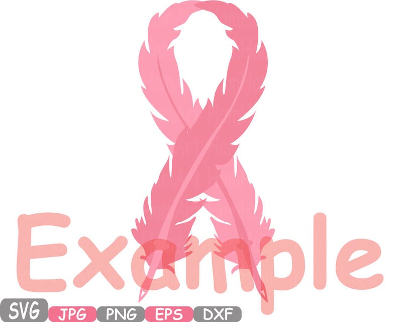 Download Breast Cancer birds Feathers SVG Cricut Silhouette swirl ...