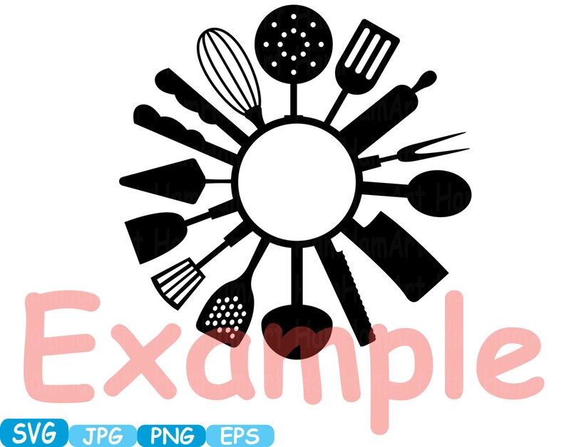 Kitchen SVG file Cutting files Cricut & Cameo Kitchen ...