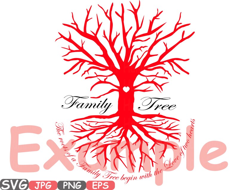 Download Family Tree SVG Word Art family quote clip art silhouette ...