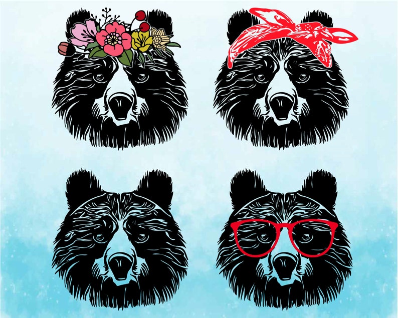 Free Free Mama Bear Glasses Svg 419 SVG PNG EPS DXF File
