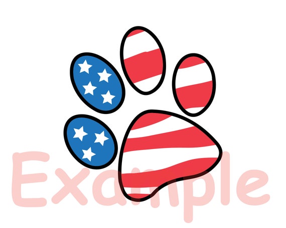 Download Boxer Dog Usa Flag Glasses Paw Silhouette Svg Cutting Files Etsy