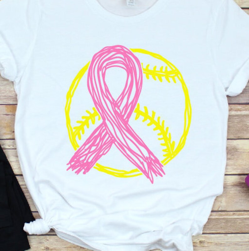 Download Baseball Tackle Breast Cancer Svg Awareness ribbon svg ...