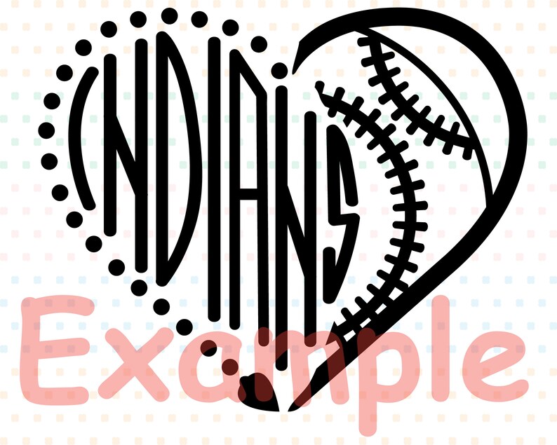 Download Cleveland Indians Silhouette SVG Cutting Files Digital ...