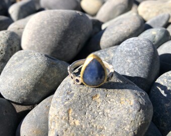 Sapphire statement ring