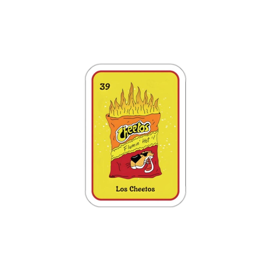 Los Cheetos Loteria Sticker - Etsy