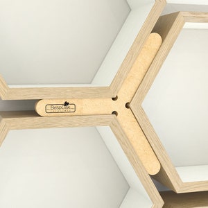 Hexagon Shelf Alignment Tool | Get Perfectly Gapped and Proportioned Hexagon Shelf Installations