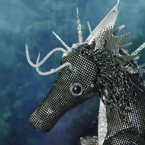 12- inch Silver Ice and Snow Baby Dragon Soft Toy