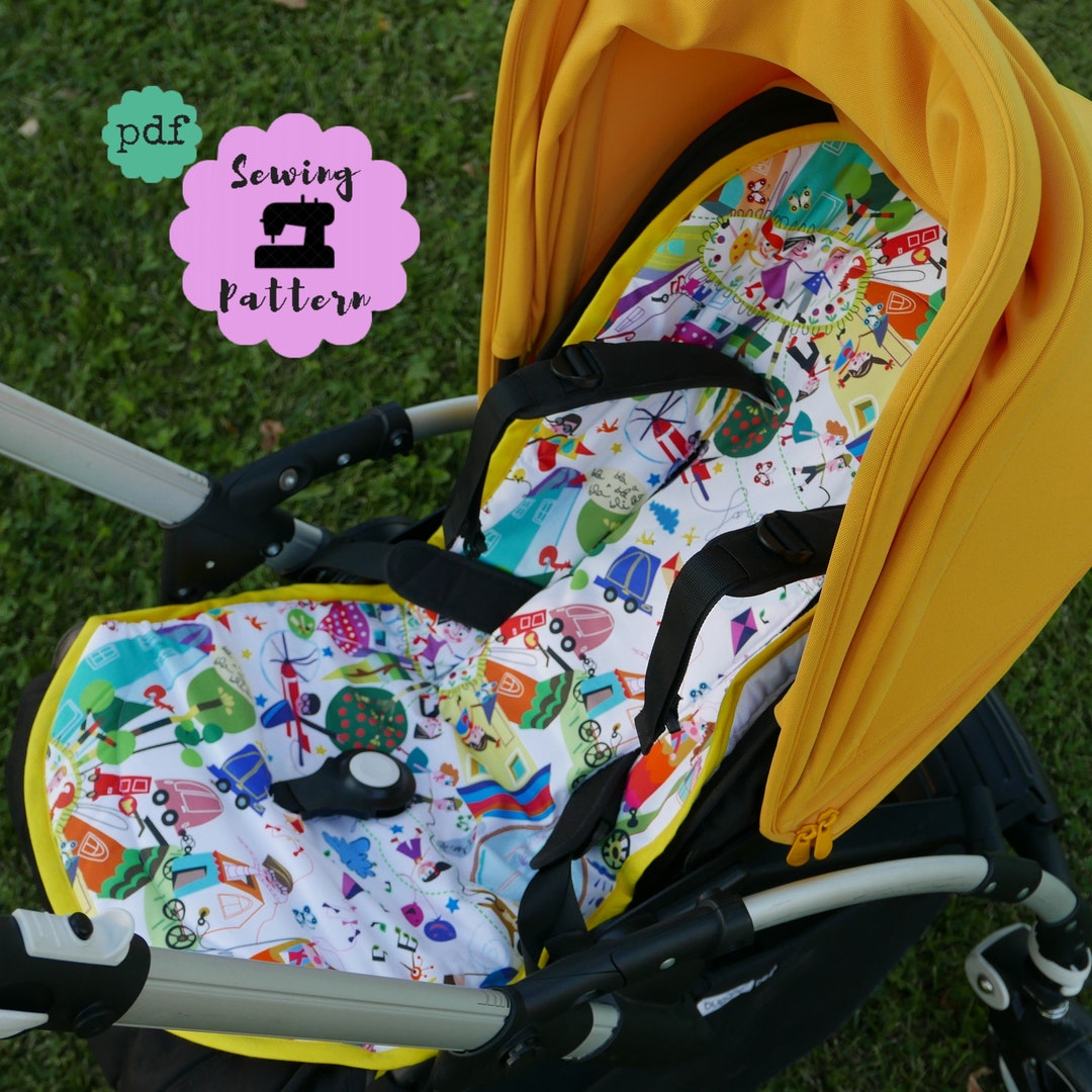 Universal Seat Liner for Bugaboo Strollers PDF Pattern Bugaboo Bee Bugaboo Cameleon Bugaboo Donkey Bugaboo Runner Bugaboo Buffalo Etsy Canada