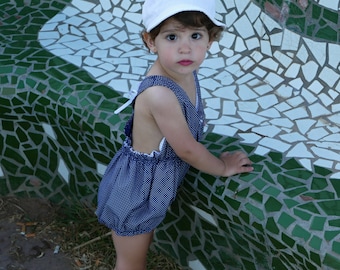 Baby  Romper and Dress PDF Pattern with VIDEO TUTORIAL ||  6 Months to 3 Years  Pdf Sewing Pattern instant Download 'Katrina'