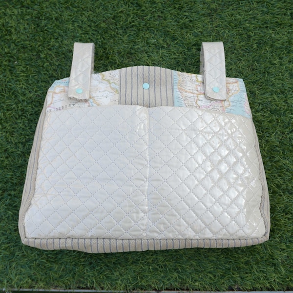 Pram caddy PDF pattern: pram organizer, stroller caddy, pram caddy, stroller bag pram, stroller organiser , Diaper bag , Nappy Bag