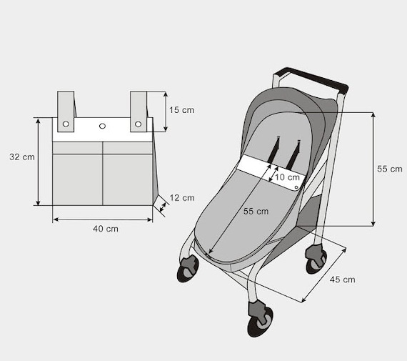 Patrón PDF Saco universal para silla paseo bebé, VIDEOTUTORIAL, patrón de  costura para hacer bolso para carro bebé y sacos silla universales -   España