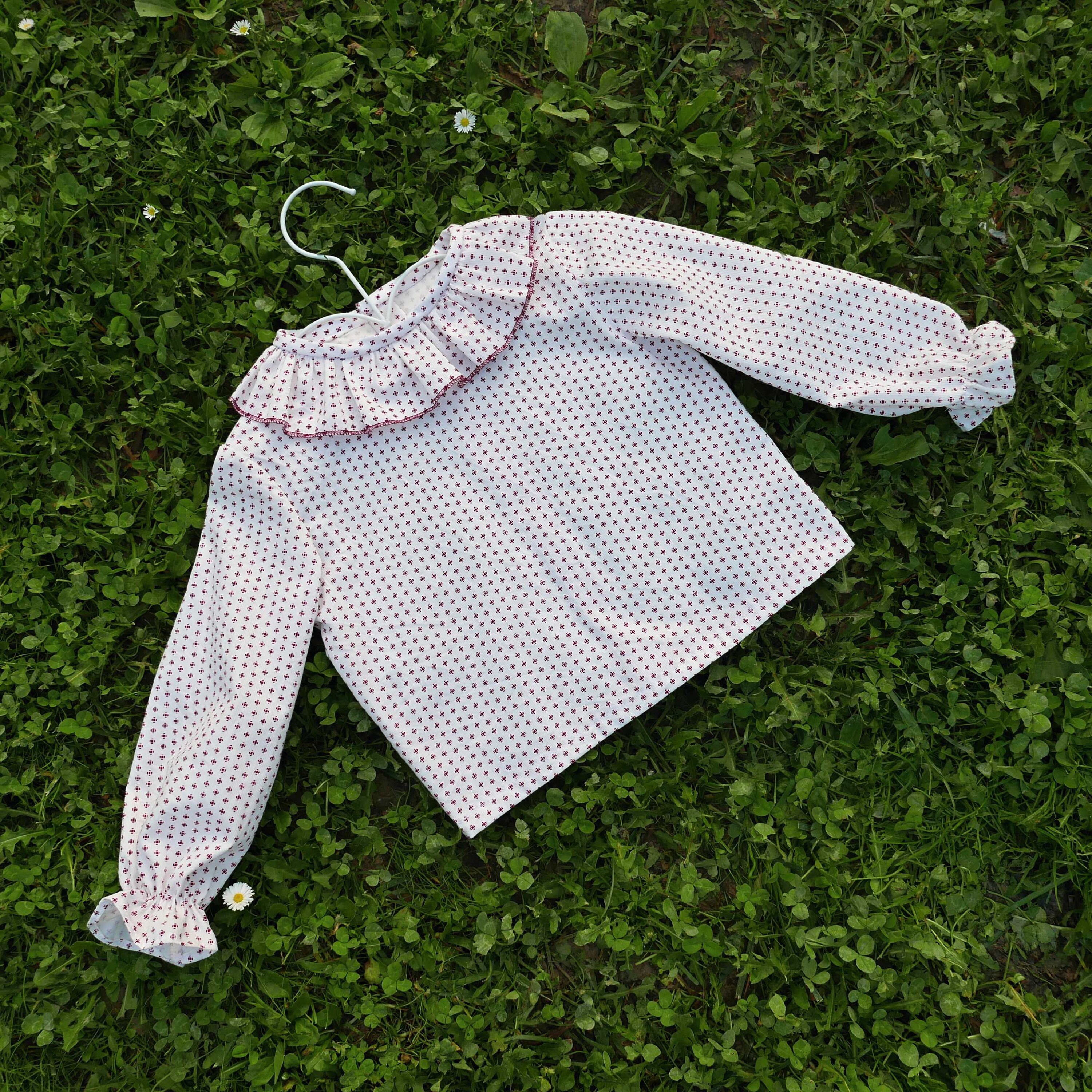 Baby Blouse Sewing Pattern Unisex Blouse Nb Up To 3 Years Etsy Canada