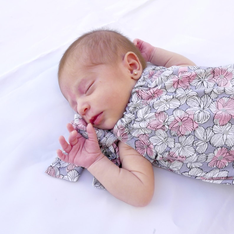 Harem romper PDF pattern for baby and girl with VIDEO Etsy