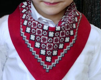 Kids Scarf Pattern: Baby Bandana Bib, Sewing Pattern,Scarf Pattern,Boys Scarf Pattern,bandana pattern,scarf pdf pattern, bandana pdf pattern