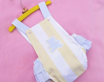 Little Boy Romper Easy PDF Sewing Pattern Unisex sizes