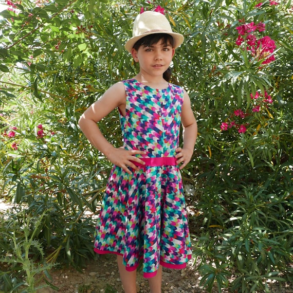 Buy Full Circle Skirt Dress Pattern PDF Girl Sizes 2 8 Years Twirl Skirt Dress Toddler Dress Sewing Pattern in Pdf Instant DOWNLOAD RACHEL Online in India Etsy