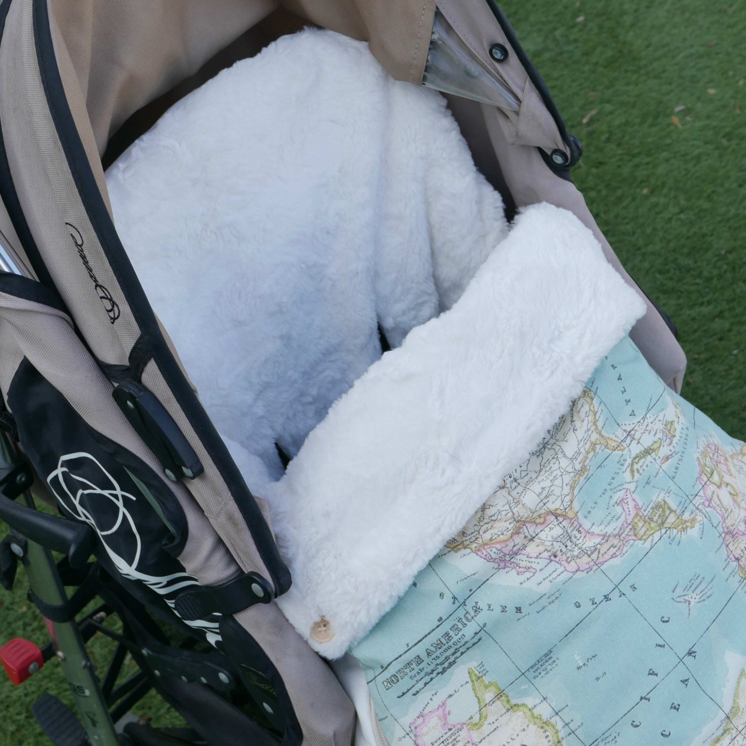 Colours for Baby: Cose conmigo un saco universal para silla de paseo de bebé