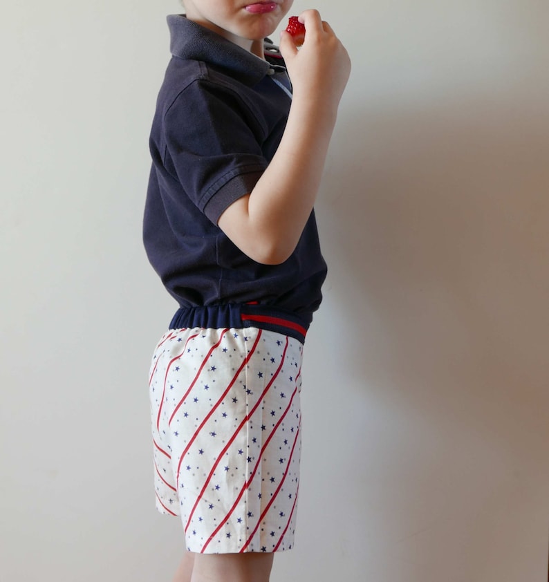 Baby Boy Shorts Pattern PDF Mod. Walker 2 3 4 5 6 7 Years Etsy