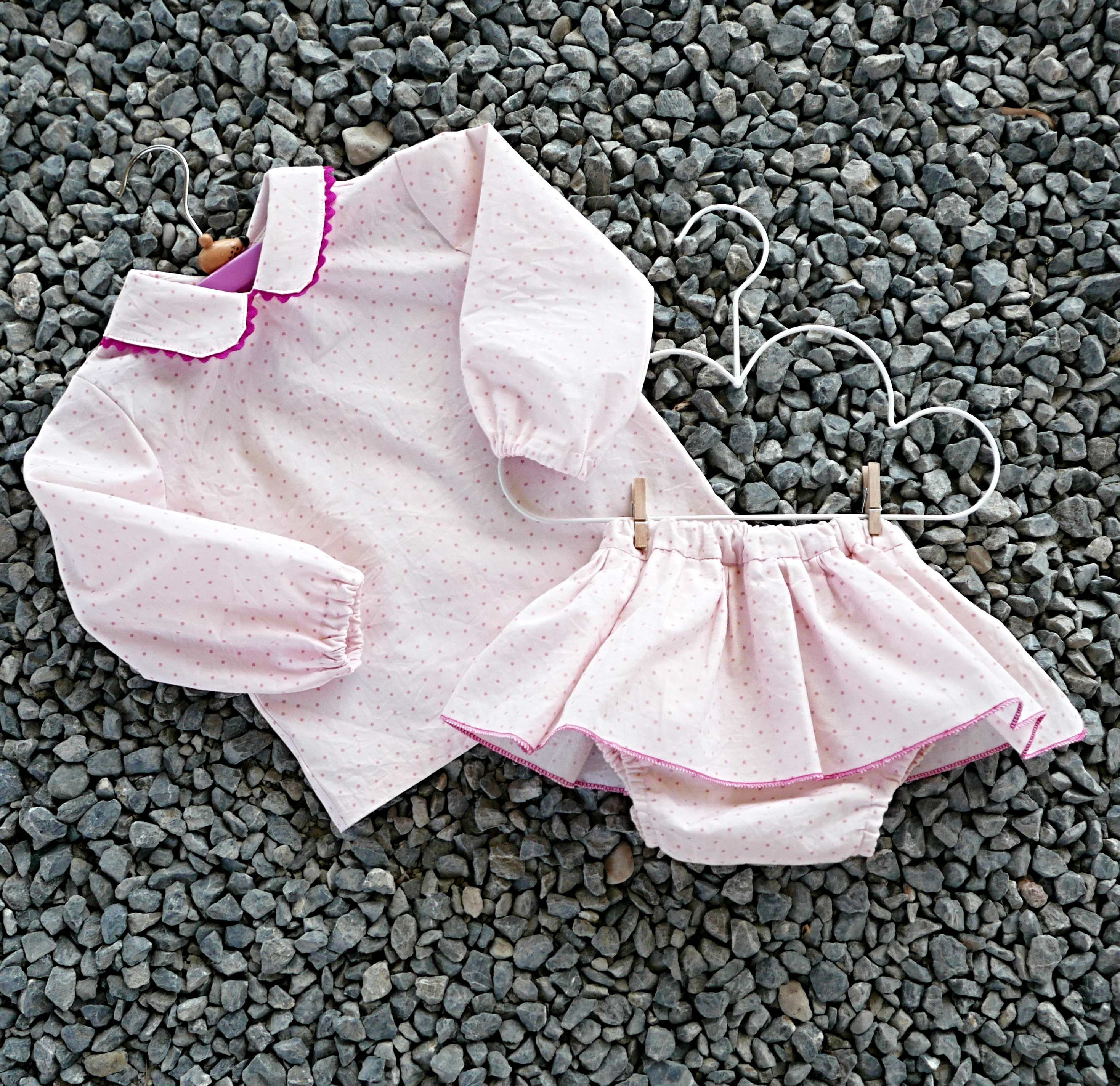 Unisex Baby Blouse PDF Pattern Newborn up to 5 Years Short or Etsy