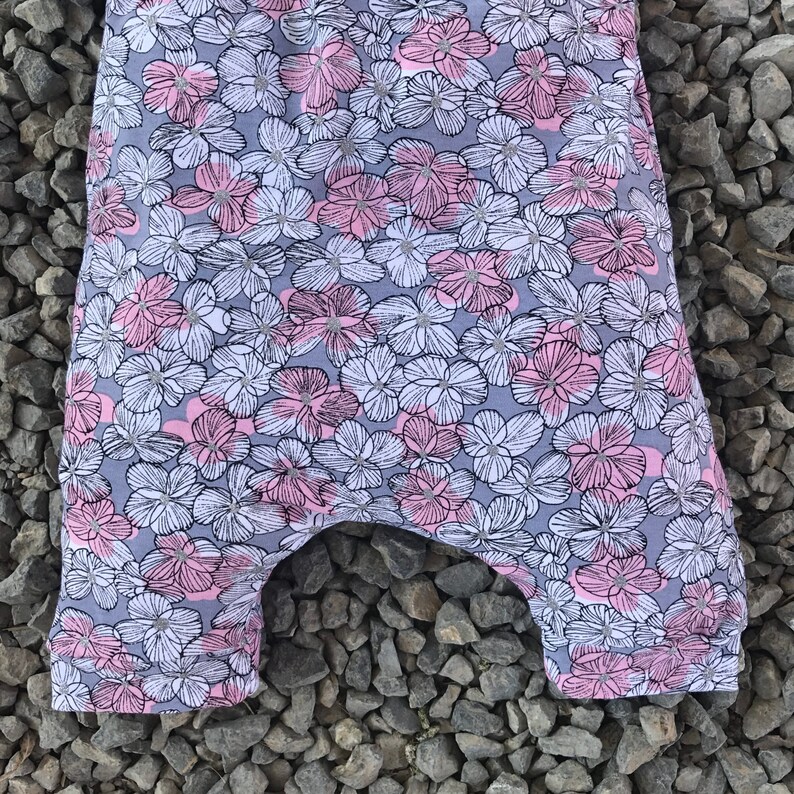Harem romper PDF pattern for baby and girl with VIDEO Etsy