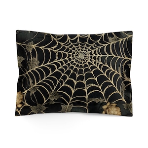Vintage Webs Microfiber Pillow Sham
