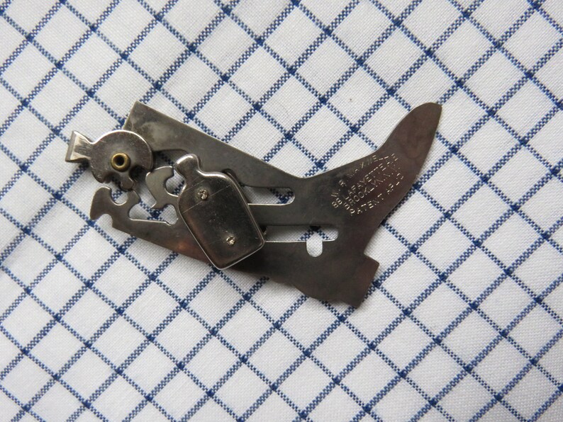 Metal Advertising Dexterity Puzzle, Brain Teaser, W.H. Maxwell Boots