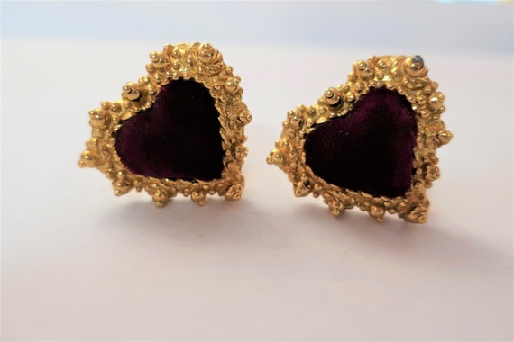 Christian Lacroix Heart Earrings