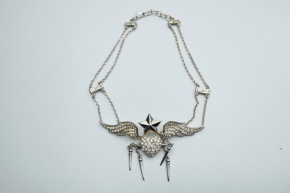 Thierry Mugler Silver Necklace