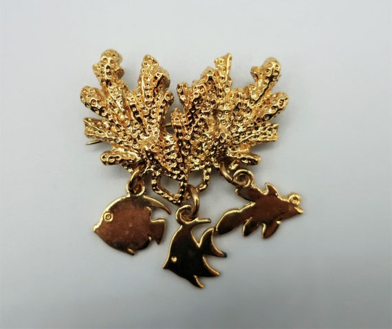 Guy Laroche Charm Brooch
