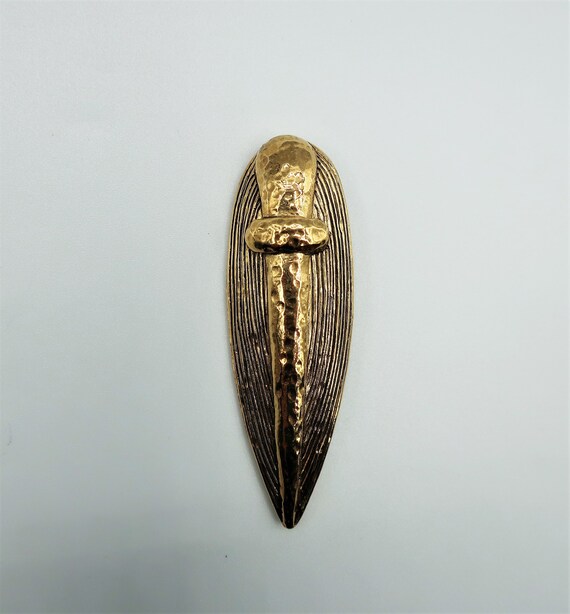 Guy Laroche Sword Brooch
