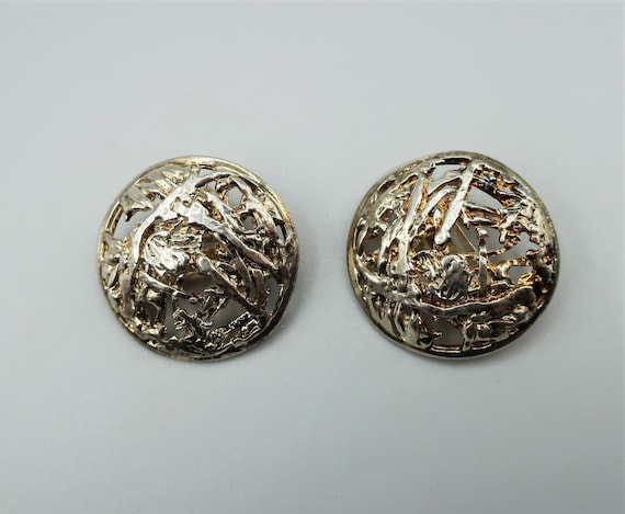 Paco Rabanne Silver Earrings