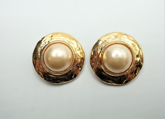 YSL Pearl Earrings