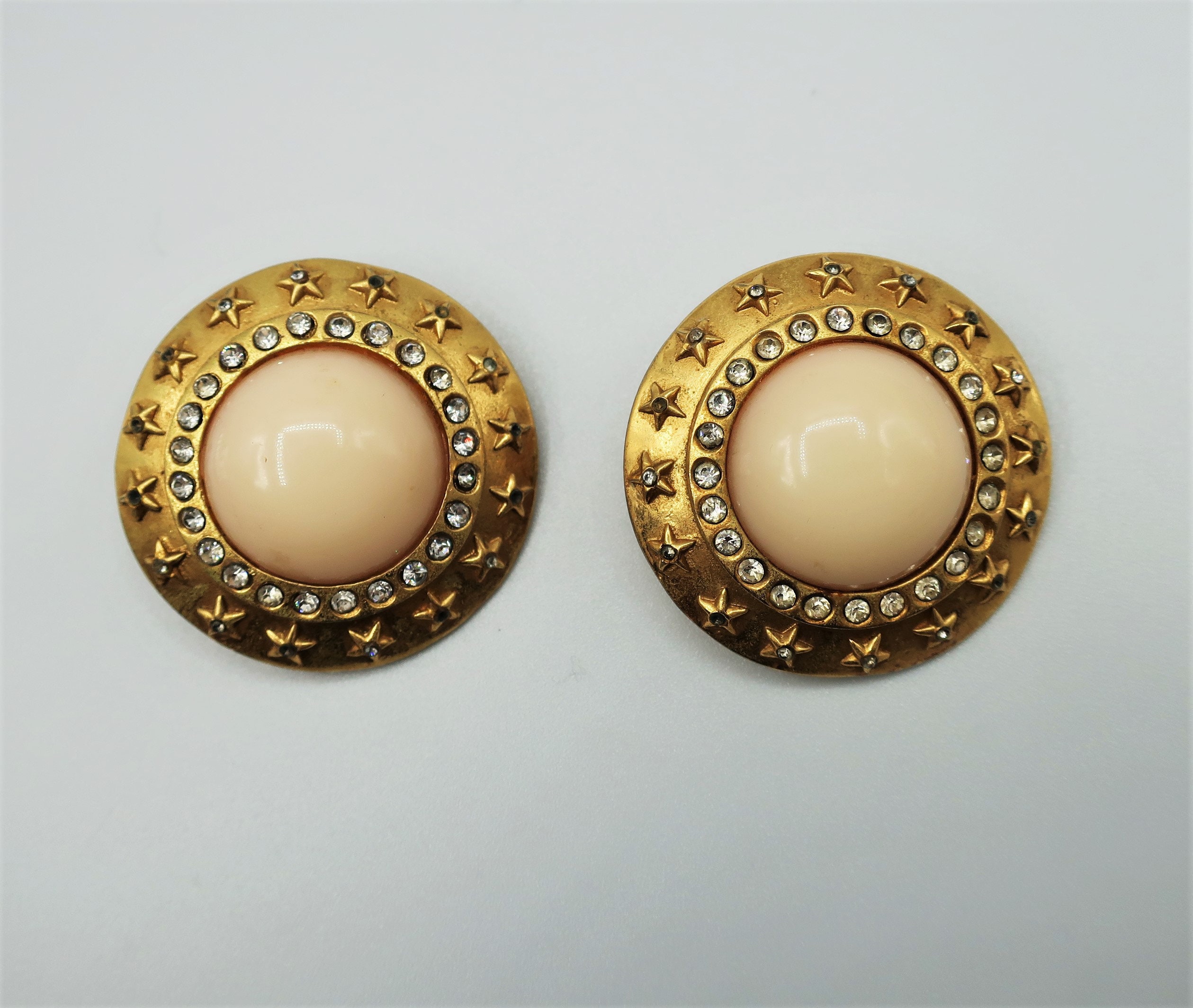 Boucles d'oreilles chanel - Etsy France Boucles d'oreilles chanel - Etsy France