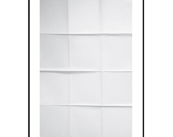 paper LANDSCAPE & GRID Artprint Set 2 x A3 Poster