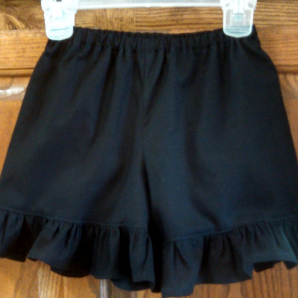 Toddler/Girl Ruffle Shorts, Capris or Pants, Summer shorts, Summer Capris, Summer pants, Back to School