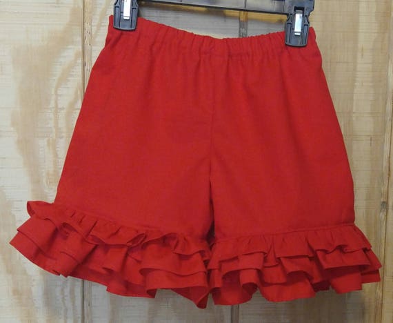 baby ruffle shorts