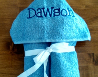Monogrammed/Embroidered Hooded Bath Towel for baby/child