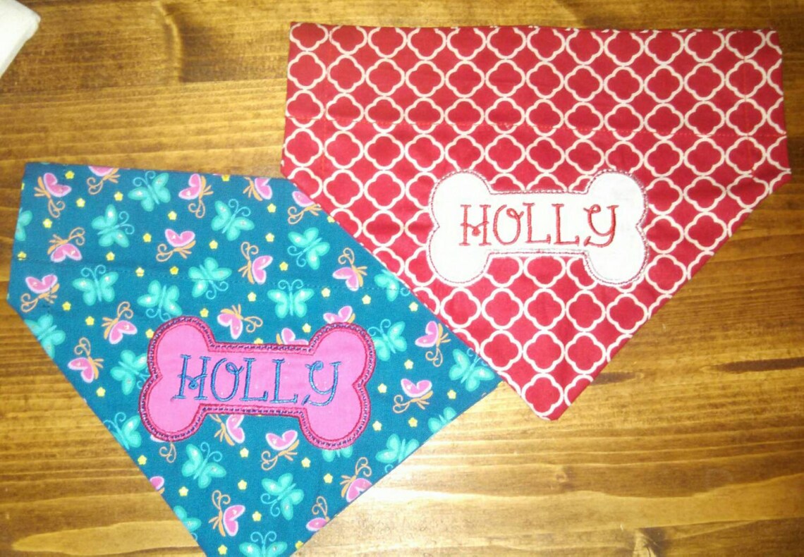 Dog Collar Bandanas Etsy