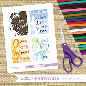 Bible Journaling Tip-Ins - Easter