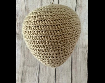 Fake hornet and wasp nest. Scare away bees and hornets. Hornet decoy. Wasp decoy. Crochet hornet nest. Crochet wasp nest