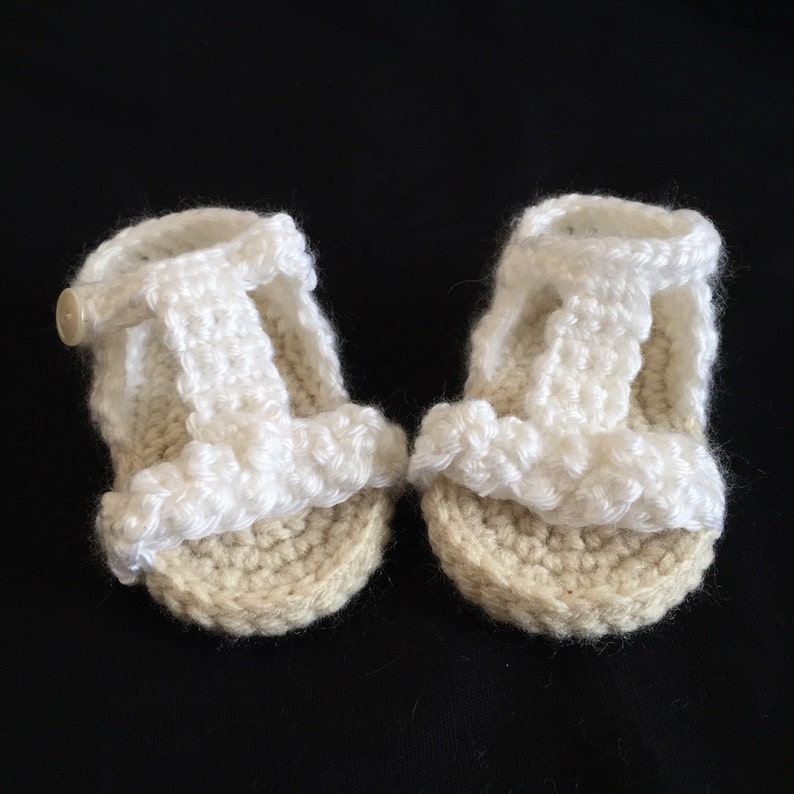 Crochet Baby Sandals Gladiator Baby Gladiator Sandals - Etsy