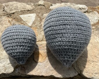 Fake hornet and wasp nest. Scare away bees and hornets. Hornet decoy. Wasp decoy. Crochet hornet nest. Crochet wasp nest