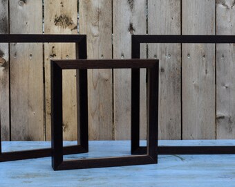 dark wood frames etsy