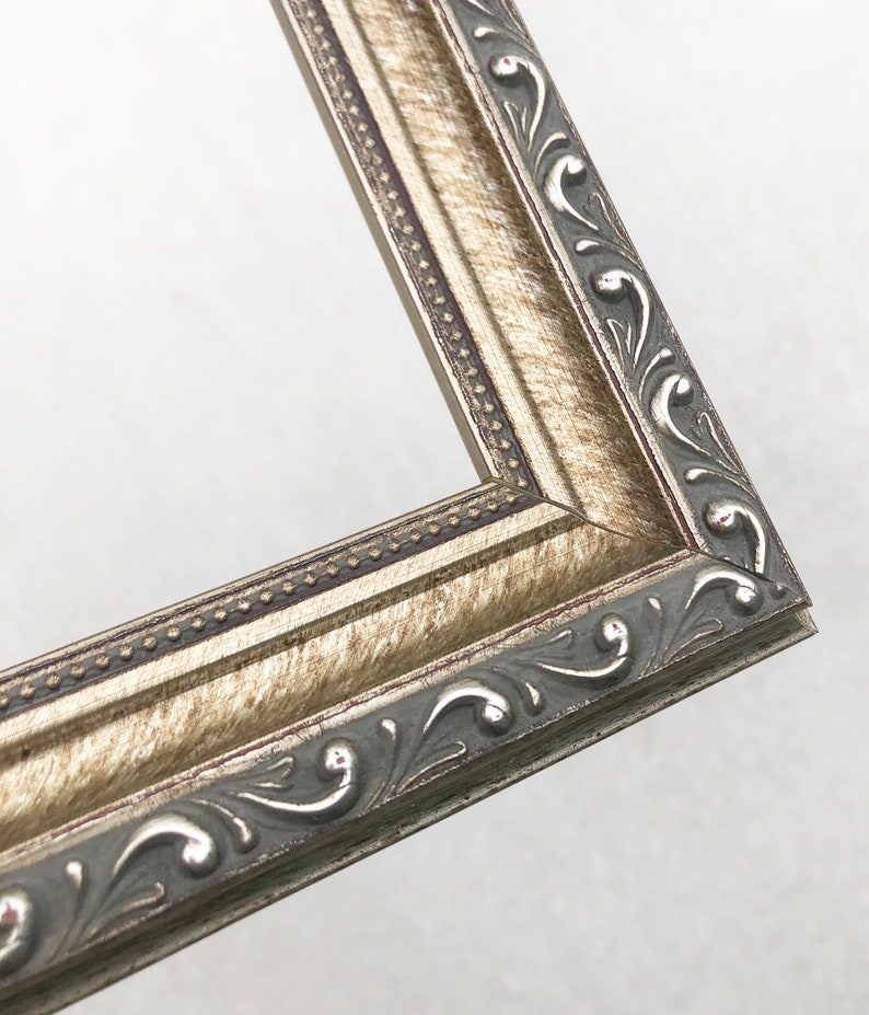 Pewter Silver 8x10 9x12 Picture Frame Art Etsy