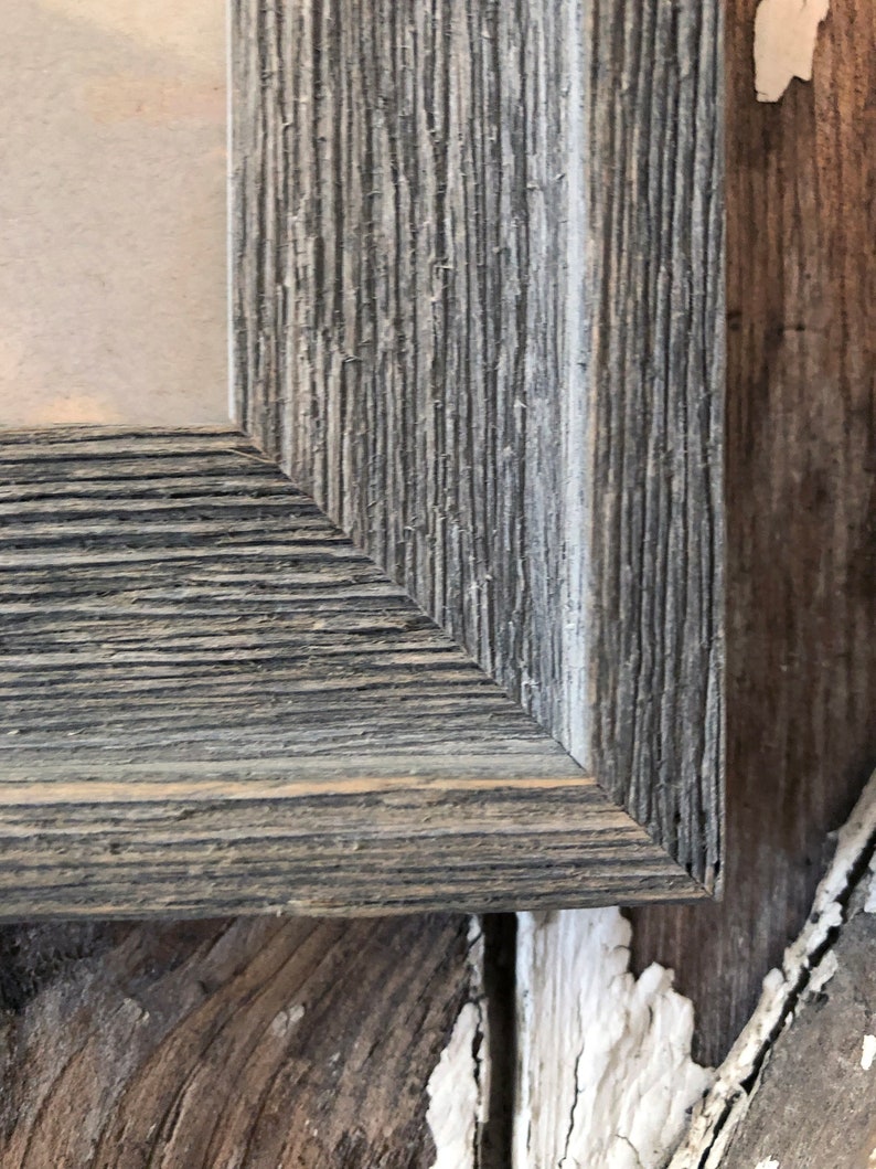 Weathered Wood Grey 8x10 9x12 Picture Frame Etsy