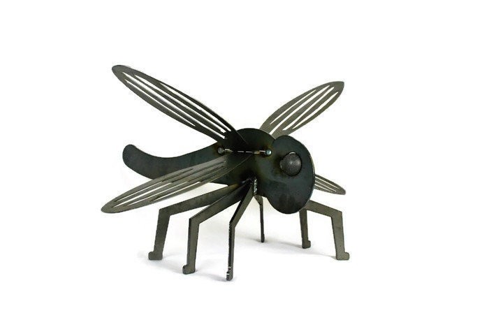 Giant Metal Dragonfly, rustic dragonfly, dragonfly sculpture, landscape