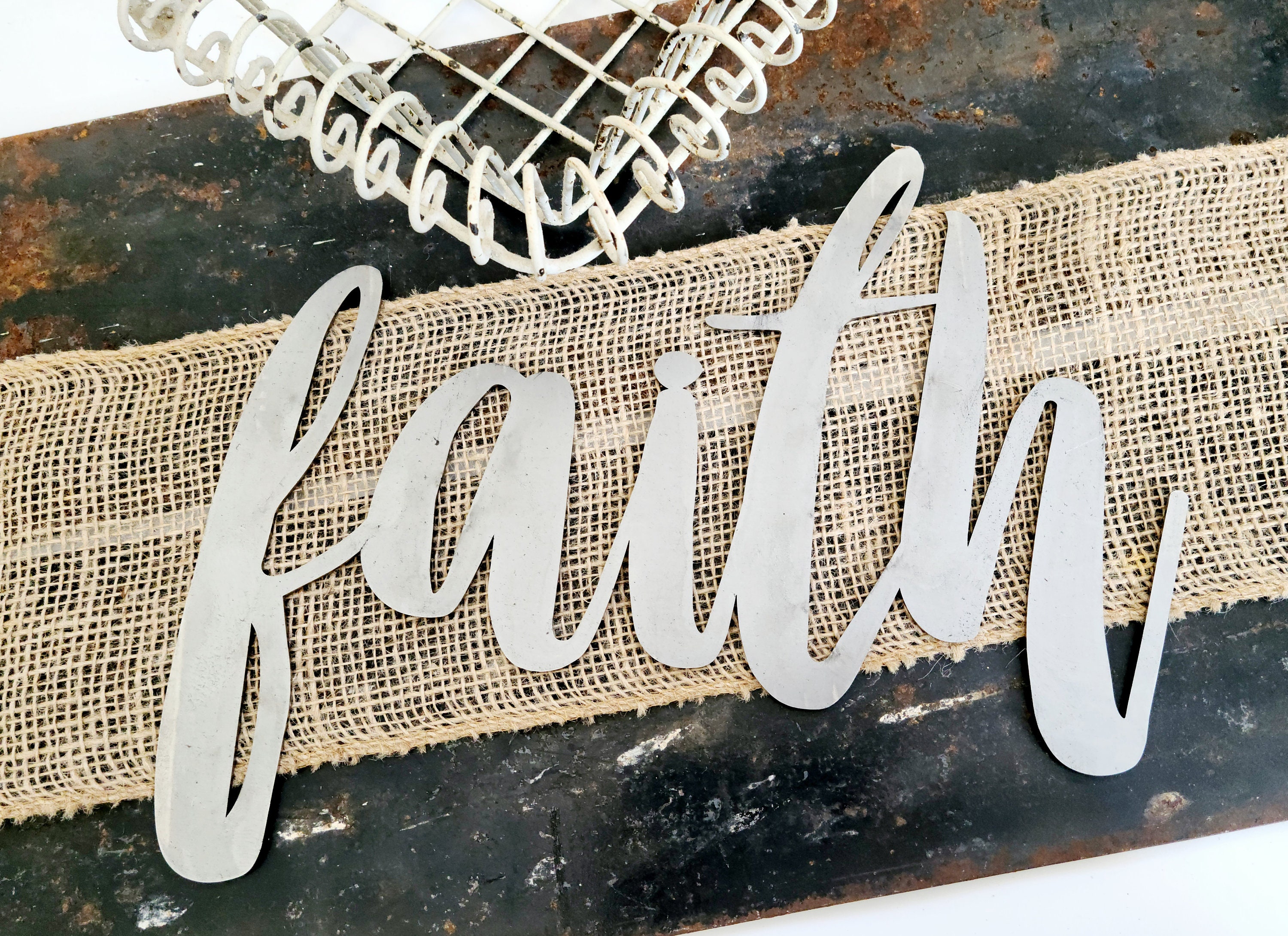 faith word art