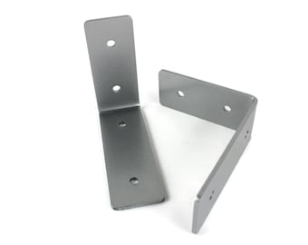 Metal Shelf Support Bracket 4x5 Inch Size Light Duty
