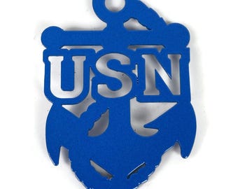 Metal US Navy Chief Anchor 4 Inches Tall - Officially Licensed Seller